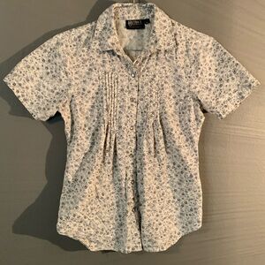 Outback Trading Company Ltd The Outback Outfitters Blue/Gray/Cream Floral SizeXL